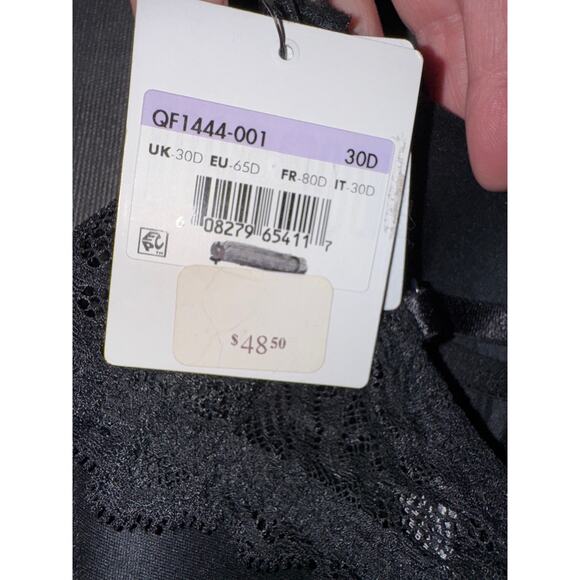 Brand New Calvin Klein Women's Size 32DD Black Lifting Demi Bra - Picture 5 of 6